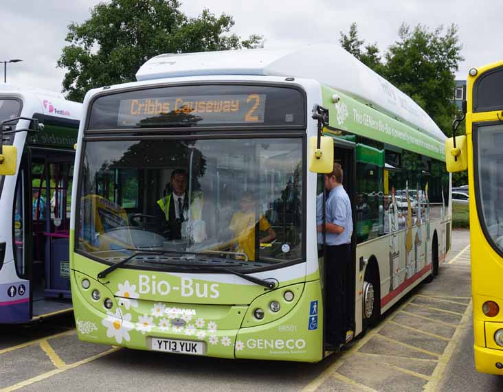 Scania K270UB ADL Enviro350 bio bus